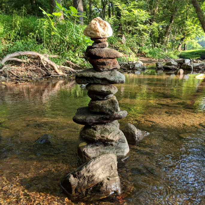 River Rocks - Focus